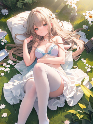 【题目】：情深似海：女子陷入爱情时的心动与痴迷
