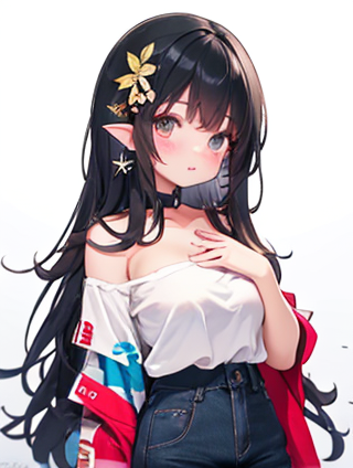夏天黑色直筒裤的穿搭艺术